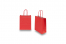 Sacs papier kraft avec anses rondes - rouge vif, 180 x 80 x 220 mm, 90 gr | Paysdesenveloppes.fr