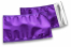 Enveloppes aluminium métallisées colorées - violet 114 x 162 mm | Paysdesenveloppes.fr