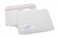 Enveloppes en carton avec espace pour stockage de médias - CD/DVD enveloppe avec fenêtre | Paysdesenveloppes.fr
