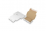 Boîte postale pliante extra-plate avec bande adhésive - 160 x 120 x 25 mm (A6), blanc | Paysdesenveloppes.fr