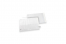 Sachets en papier cristal blanc avec bande adhésive - 130 x 150 mm | Paysdesenveloppes.fr