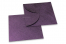 Enveloppe cadeau forme fleur - Violet  | Paysdesenveloppes.fr