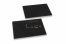 Enveloppes à fermeture Japonaise - 114 x 162 mm, noir | Paysdesenveloppes.fr