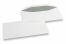 Enveloppes blanches en papier, 110 x 220 mm (DL), 80gr, fermeture gommée | Paysdesenveloppes.fr