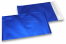 Enveloppes aluminium métallisées mat - bleu foncé  180 x 250 mm | Paysdesenveloppes.fr