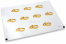 Pastilles adhésives thème mariage - anneaux d'or | Paysdesenveloppes.fr