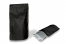 Sachets stand-up mat noir - 160 x 270 x 80 mm, 750 ml | Paysdesenveloppes.fr