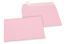 Enveloppes papier colorées - Rose clair, 114 x 162 mm | Paysdesenveloppes.fr