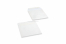 Enveloppes blanches transparentes - 170 x 170 mm | Paysdesenveloppes.fr