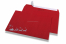 Enveloppes colorées pour Noël - Rouge, avec traîneau | Paysdesenveloppes.fr