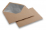 Enveloppes doublées papier kraft - 114 x 162 mm (C 6) Argent | Paysdesenveloppes.fr