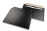 Enveloppes carton noir - 234 x 334 mm | Paysdesenveloppes.fr