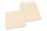 Enveloppes papier colorées - Blanc ivoire, 160 x 160 mm | Paysdesenveloppes.fr