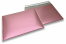 Enveloppes à bulles ECO métallisées mat colorées - doré rose 320 x 425 mm | Paysdesenveloppes.fr