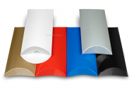 Boîtes oreiller colorées | Paysdesenveloppes.fr