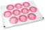 Pastilles adhésives thème communion - mijn eerste communie croix rose | Paysdesenveloppes.fr
