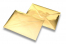 Enveloppes métallisées brillantes - or | Paysdesenveloppes.fr