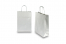Sacs papier kraft avec anses rondes - argent, 220 x 100 x 310 mm, 90 gr | Paysdesenveloppes.fr