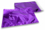 Enveloppes aluminium métallisées colorées - violet 320 x 430 mm | Paysdesenveloppes.fr