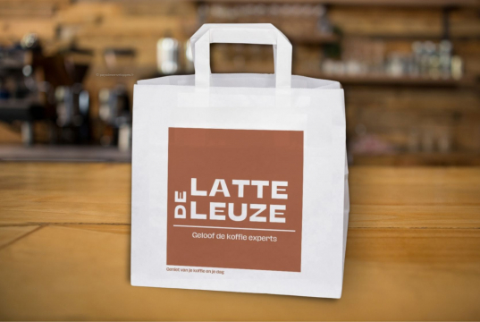  Sacs papier kraft avec anses plates | Paysdesenveloppes.fr