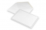 Enveloppes pour faire-part de décès -  Blanc + Double bordure, 156 x 220 mm | Paysdesenveloppes.fr