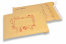 Enveloppes à bulles marron pour Noël - Décoration de Noël rouge | Paysdesenveloppes.fr