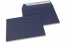 Enveloppes papier colorées - Bleu foncé, 162 x 229 mm  | Paysdesenveloppes.fr