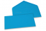 Enveloppes colorées pour cartes de voeux - bleu océan, 110 x 220 mm | Paysdesenveloppes.fr