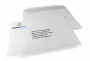 Enveloppes blanches standards 229 x 324 mm, papier 100 gr, sans fenêtre, patte gommée.