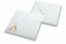 Enveloppes pour faire-part de mariage - Blanc + love birds | Paysdesenveloppes.fr