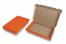 Boîte postale pliante extra-plate - orange | Paysdesenveloppes.fr