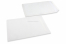 Enveloppes blanches transparentes - 229 x 324 mm | Paysdesenveloppes.fr