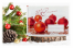 Enveloppes à bulles pour Noël, Blanc + boules de Noël | Paysdesenveloppes.fr