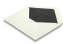 Enveloppes doublées blanc ivoire - doublure noir | Paysdesenveloppes.fr