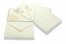 Enveloppes pour faire-part de décès - Toute la collection crème | Paysdesenveloppes.fr
