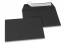 Enveloppes papier colorées - Noir, 114 x 162 mm | Paysdesenveloppes.fr