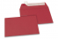 Enveloppes papier colorées - Rouge foncé, 114 x 162 mm | Paysdesenveloppes.fr