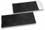 Enveloppes aluminium métallisées mat - noir 110 x 220 mm  | Paysdesenveloppes.fr