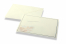 Enveloppes pour faire-part de décès - Crème + Fleurie | Paysdesenveloppes.fr