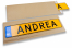 Enveloppes à bulles Kraft marron 545 x 180 mm - convient pour une plaque d'immatriculation | Paysdesenveloppes.fr
