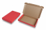 Boîte postale pliante extra-plate - rouge | Paysdesenveloppes.fr