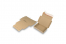Boîte postale pliante extra-plate avec bande adhésive - 160 x 120 x 25 mm (A6), marron | Paysdesenveloppes.fr