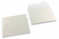 Enveloppes de couleurs nacrées - Blanc, 155 x 155 mm | Paysdesenveloppes.fr