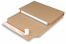 Emballages livres - fermer l'emballage avec la bande adhésive - marron | Paysdesenveloppes.fr