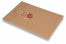 Enveloppes avec fermeture Japonaise avec cachet de cire | Paysdesenveloppes.fr