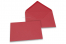 Enveloppes colorées pour cartes de voeux - rouge, 114 x 162 mm | Paysdesenveloppes.fr