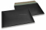 Enveloppes à bulles ECO métallisées mat colorées - noir 235 x 325 mm | Paysdesenveloppes.fr