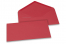 Enveloppes colorées pour cartes de voeux - rouge, 110 x 220 mm | Paysdesenveloppes.fr