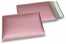 Enveloppes à bulles ECO métallisées mat colorées - doré rose 180 x 250 mm | Paysdesenveloppes.fr
