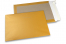 Enveloppes dos carton colorées - Or, 229 x 324 mm | Paysdesenveloppes.fr